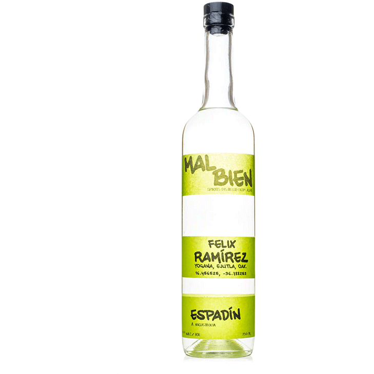 Mal Bien Mezcal Espadin Felix Ramirez - Available at Wooden Cork