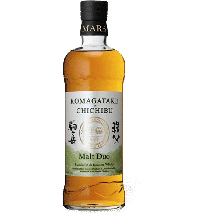 Komagatake Chichibu Distillery Collaboration Malt Duo Japanese Whiskey - Available at Wooden Cork