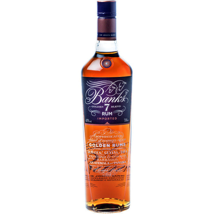 Banks Gold Rum Golden Age 7 - Available at Wooden Cork