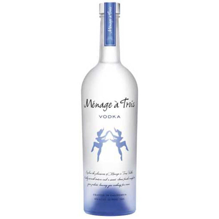Ménage à Trois Vodka - Available at Wooden Cork