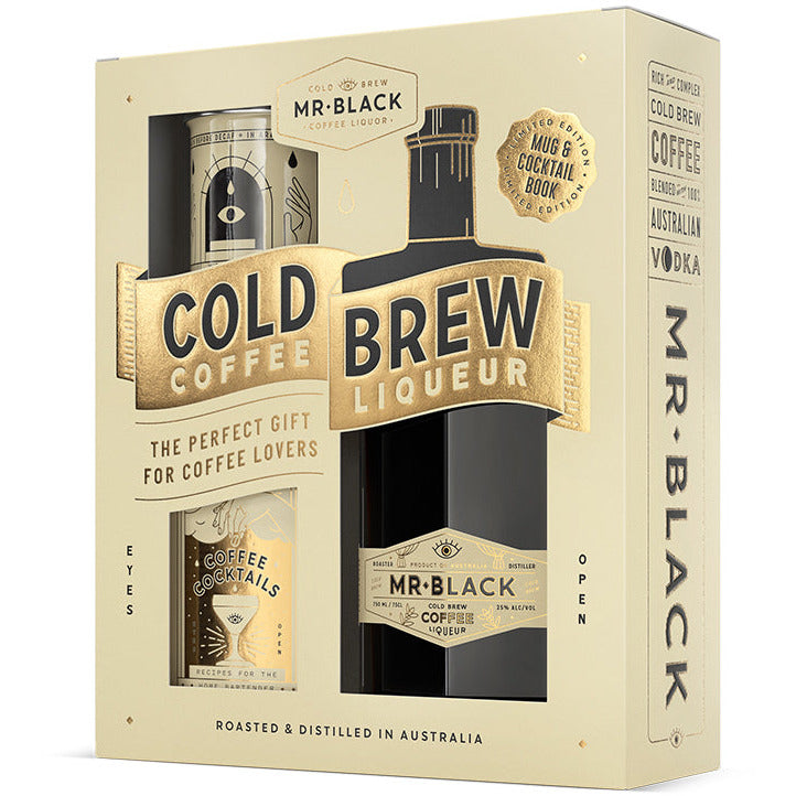Mr. Black Cold Brew Coffee Liqueur with Mug Gift Set
