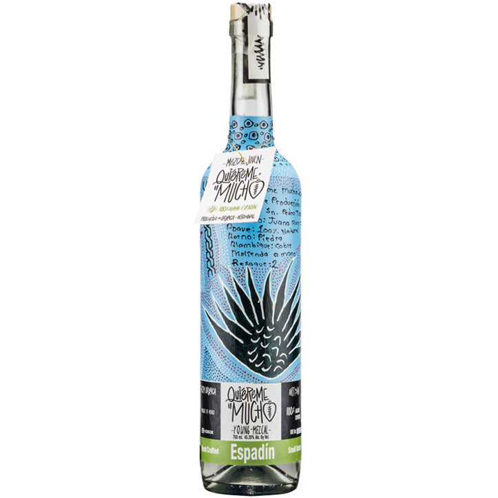 Quiéreme Mucho Espadín Mezcal - Available at Wooden Cork