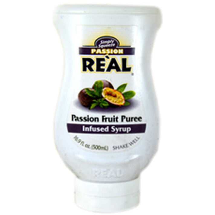 Reàl Cocktail Ingredients Passion Fruit Puree Infused Syrup - Available at Wooden Cork