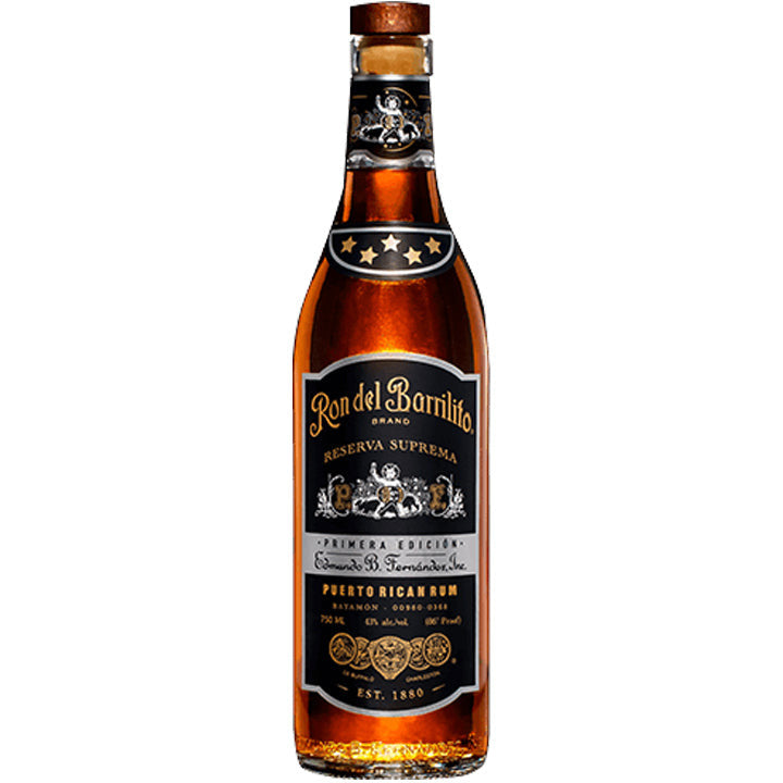 Ron Del Barrilito Aged Rum Five Stars Primera Edicion Reserva Suprema - Available at Wooden Cork