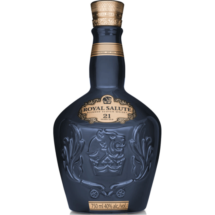 Royal Salute 21 Year Old Blended Scotch Whisky - Available at Wooden Cork