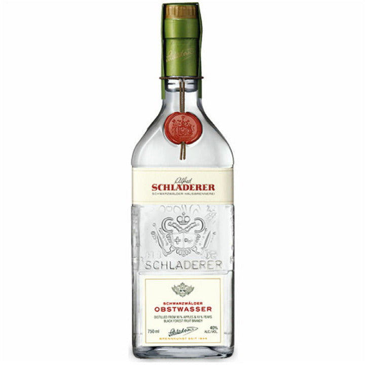 Alfred Schladerer Apple & Pear Brandy Schwarzwalder Obstwasser - Available at Wooden Cork