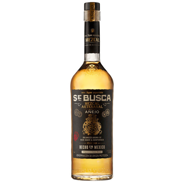 Se Busca Mezcal Añejo Mezcal Artesanal 100% Agave Angustifolia - Available at Wooden Cork