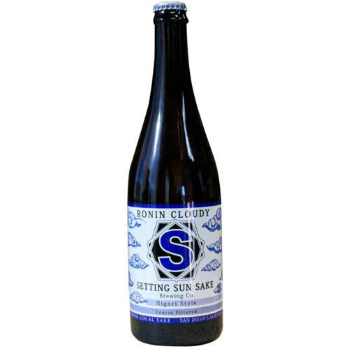 Setting Sun Ronin Cloudy Sake - Available at Wooden Cork