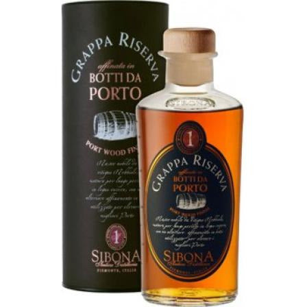 Sibona Port Aged Grappa - Available at Wooden Cork