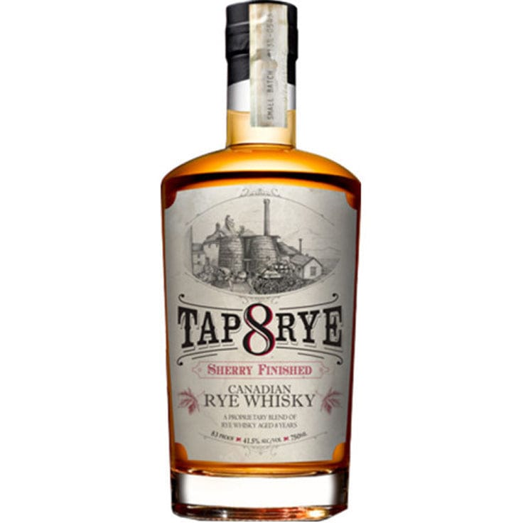 Tap 8 Canadian Rye Whisky Sherry Finished 8 Yr