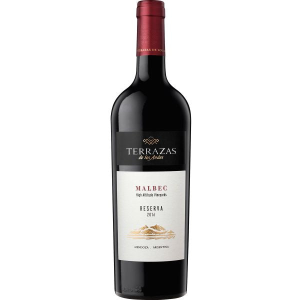 Terrazas De Los Andes Malbec Reserva High Altitude Vineyards Mendoza - Available at Wooden Cork