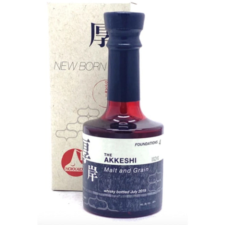 The Akkeshi New Born Foundations 4 Malt and Grain Whisky - Available at Wooden Cork