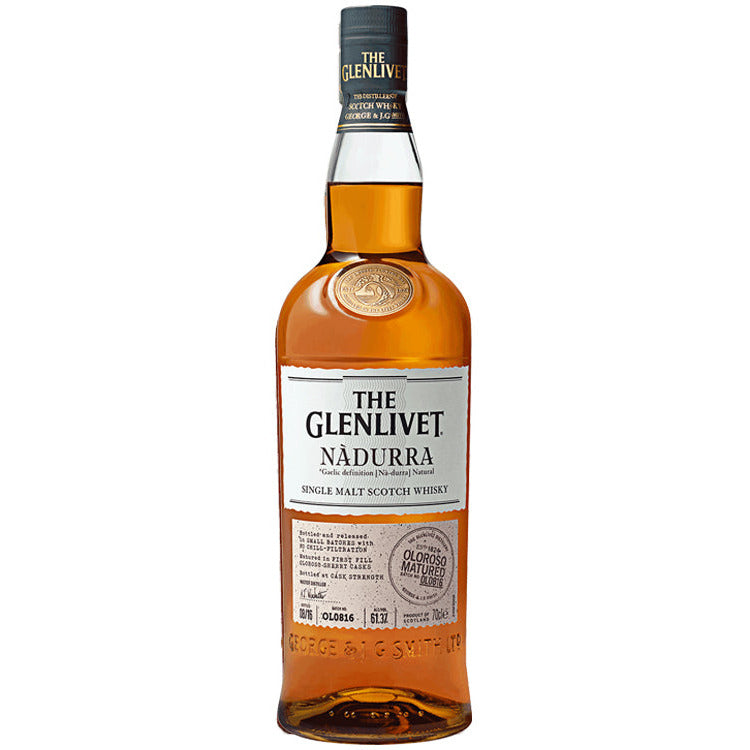 The Glenlivet Single Malt Scotch Nadurra Oloroso Matured - Available at Wooden Cork