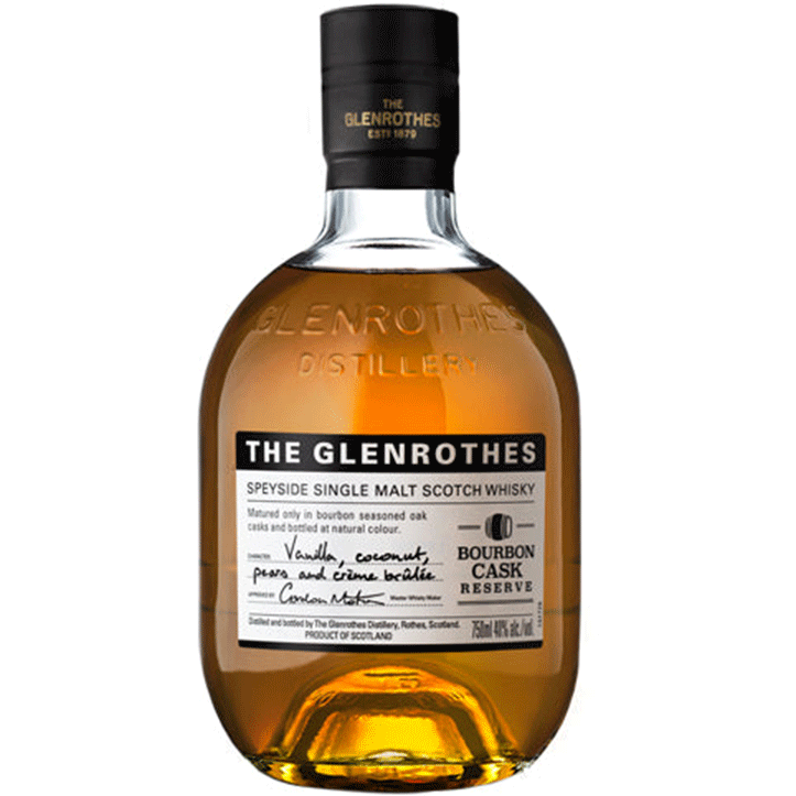 Glenrothes Bourbon Cask Reserve Speyside Single Malt Scotch Whiskey - Available at Wooden Cork