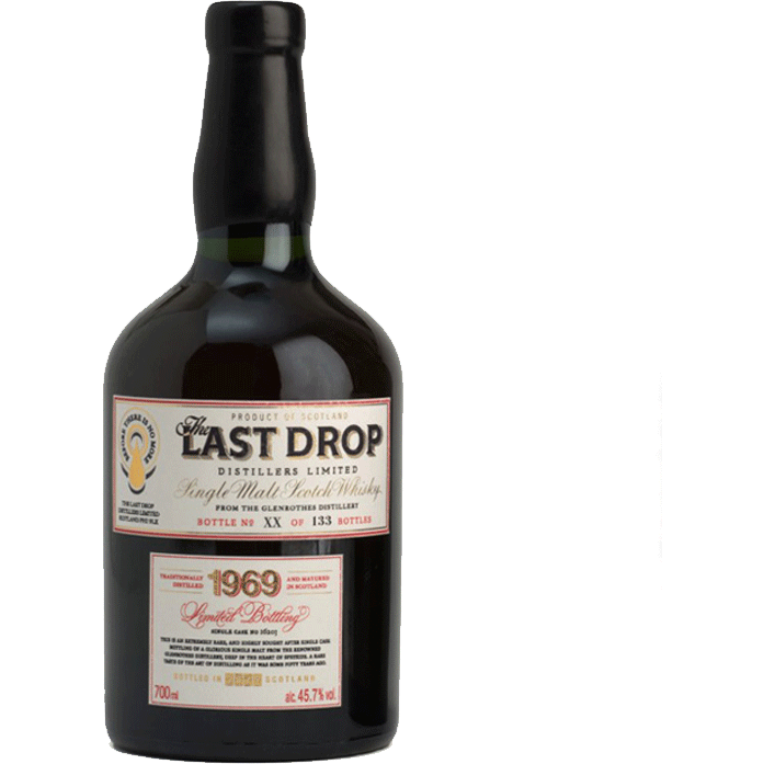 The Last Drop Distillers Glenrothes 1969 Single Malt Scotch Whisky - Available at Wooden Cork