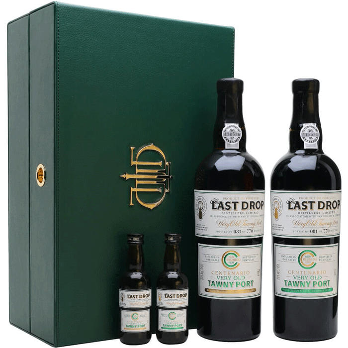 The Last Drop 'Centenario' Very Old Colheita Twany Port Duo - Available at Wooden Cork