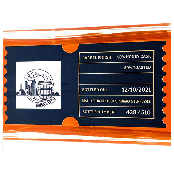 Three Chord Single Barrel Blended Bourbon Whiskey Honey Cask Finish 'San Diego Barrel Boys' Select - Available at Wooden Cork