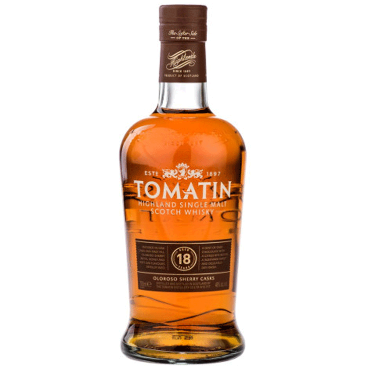Tomatin Single Malt 18 Year - Available at Wooden Cork