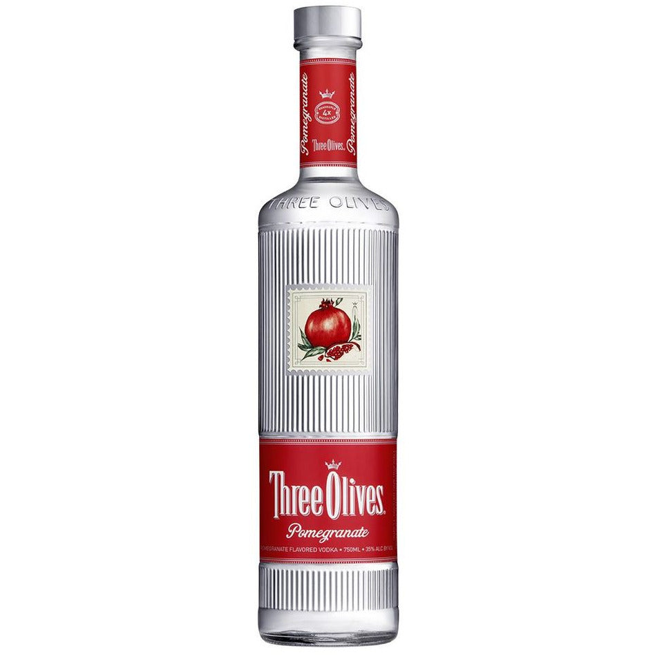 Three Olives Pomegranate Vodka - Available at Wooden Cork