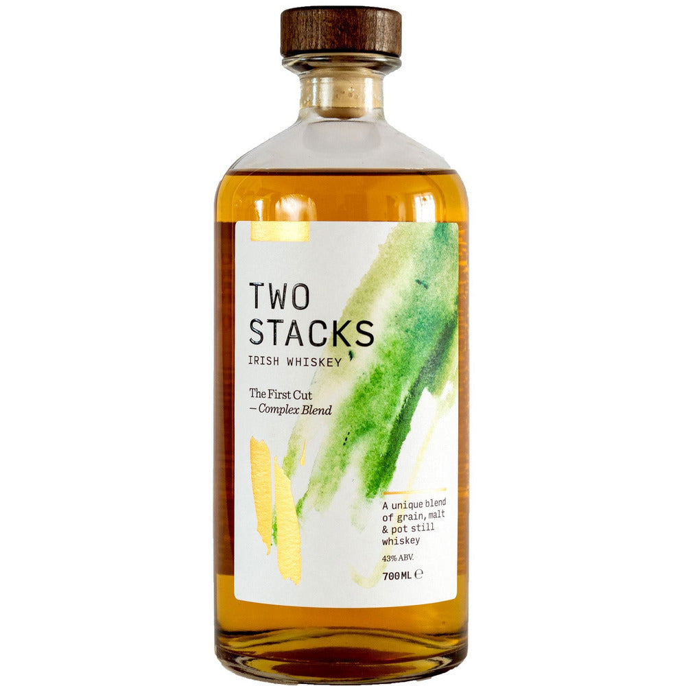 Two Stacks The First Cut Irish Whiskey - Available at Wooden Cork