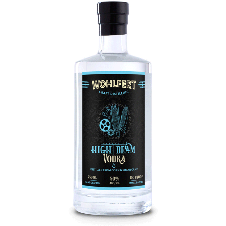 Wohlfert High Beam Vodka - Available at Wooden Cork