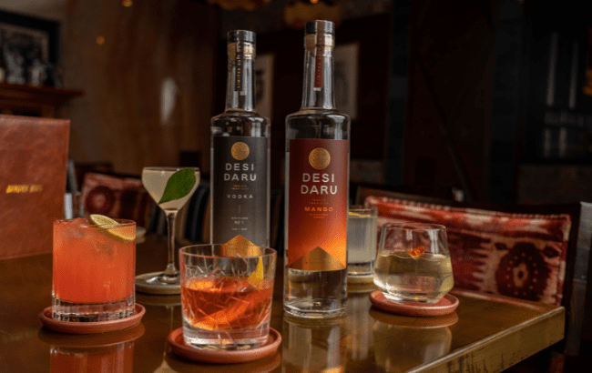 Desi Daru creates British-Indian vodka