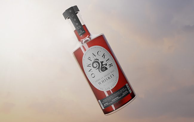OakPacker whiskey uses air-harvested water
