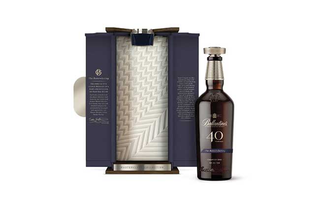 Ballantine’s unveils 40YO whisky range