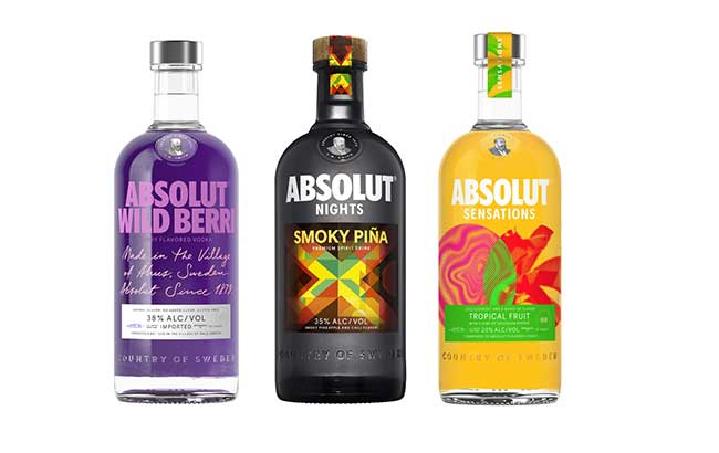 Absolut debuts new range of vodkas