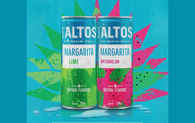 Altos Tequila launches RTD Margaritas