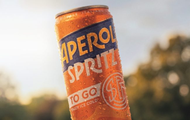 Campari brings Aperol Spritz to can format