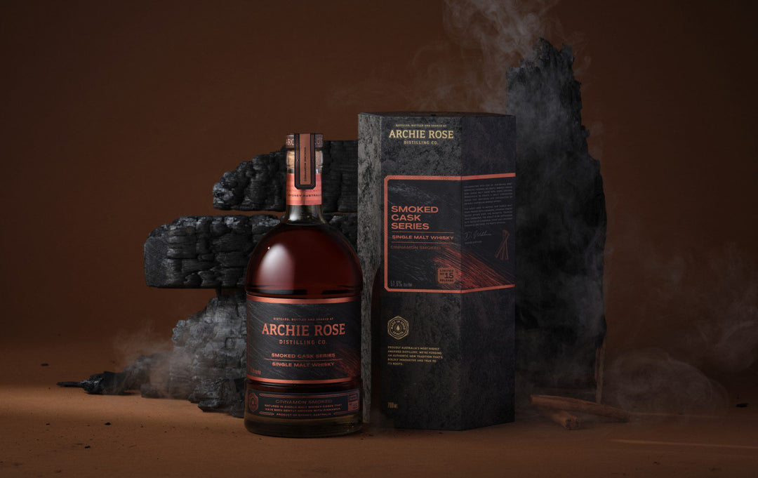 Archie Rose ages whisky in cinnamon-smoked casks