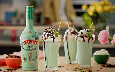 Baileys debuts Vanilla Mint Shake liqueur