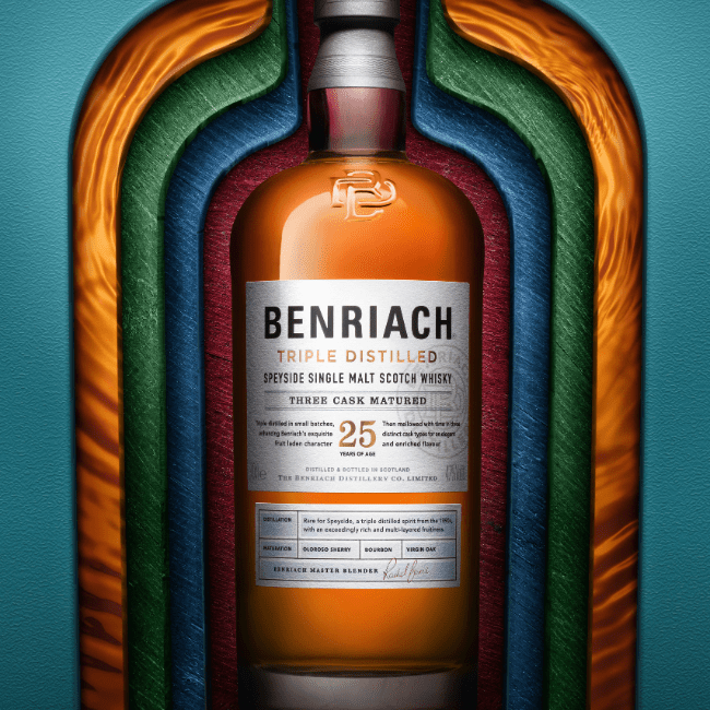 Benriach launches 25YO whisky for GTR