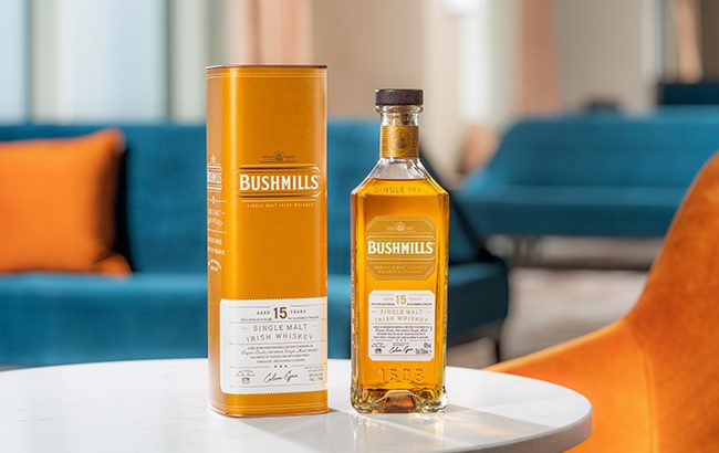 Bushmills debuts 15YO whiskey