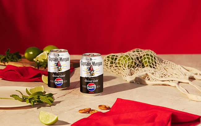 Captain Morgan partners with Pepsi on RTD