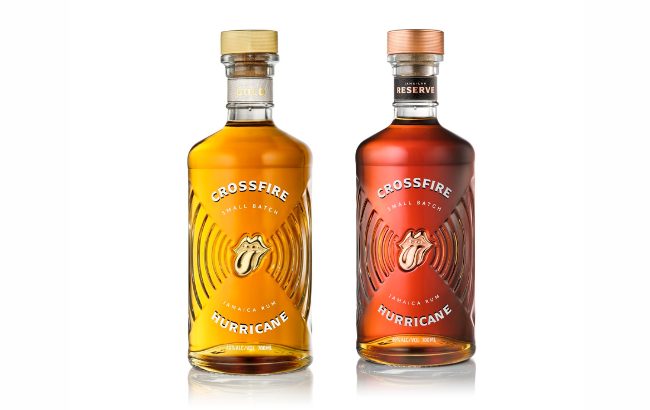 The Rolling Stones relaunches Crossfire Hurricane Rum