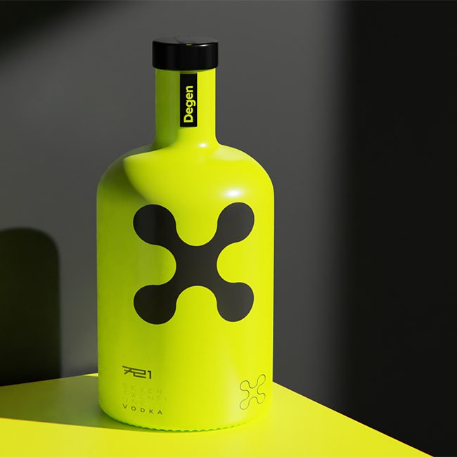 Degen debuts Web3 vodka