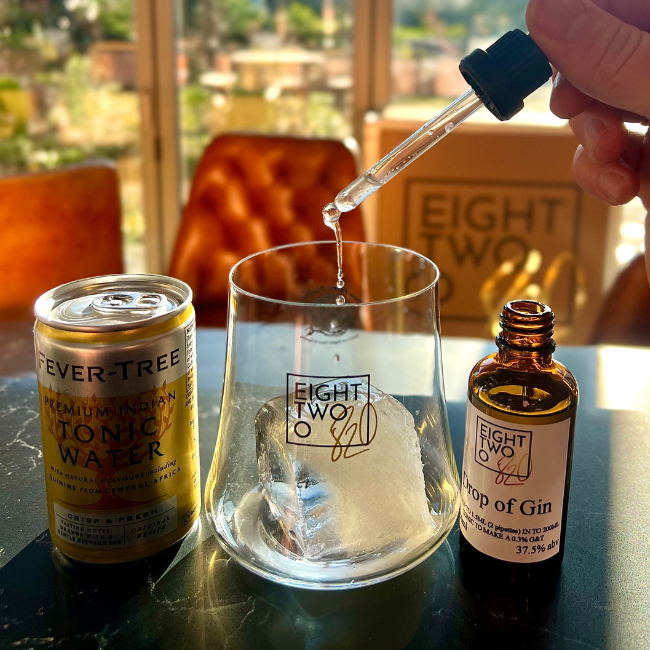 820 Spirits creates gin drops for low-alcohol drinks