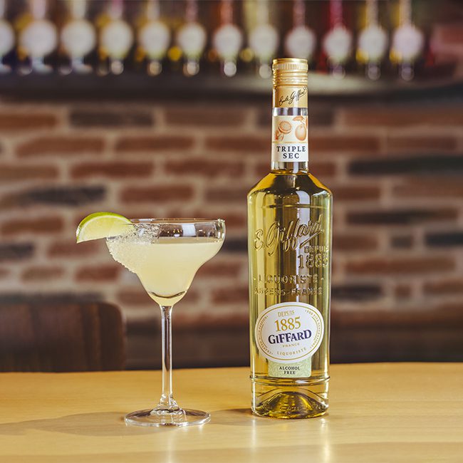Giffard non-alc triple sec lands in UK