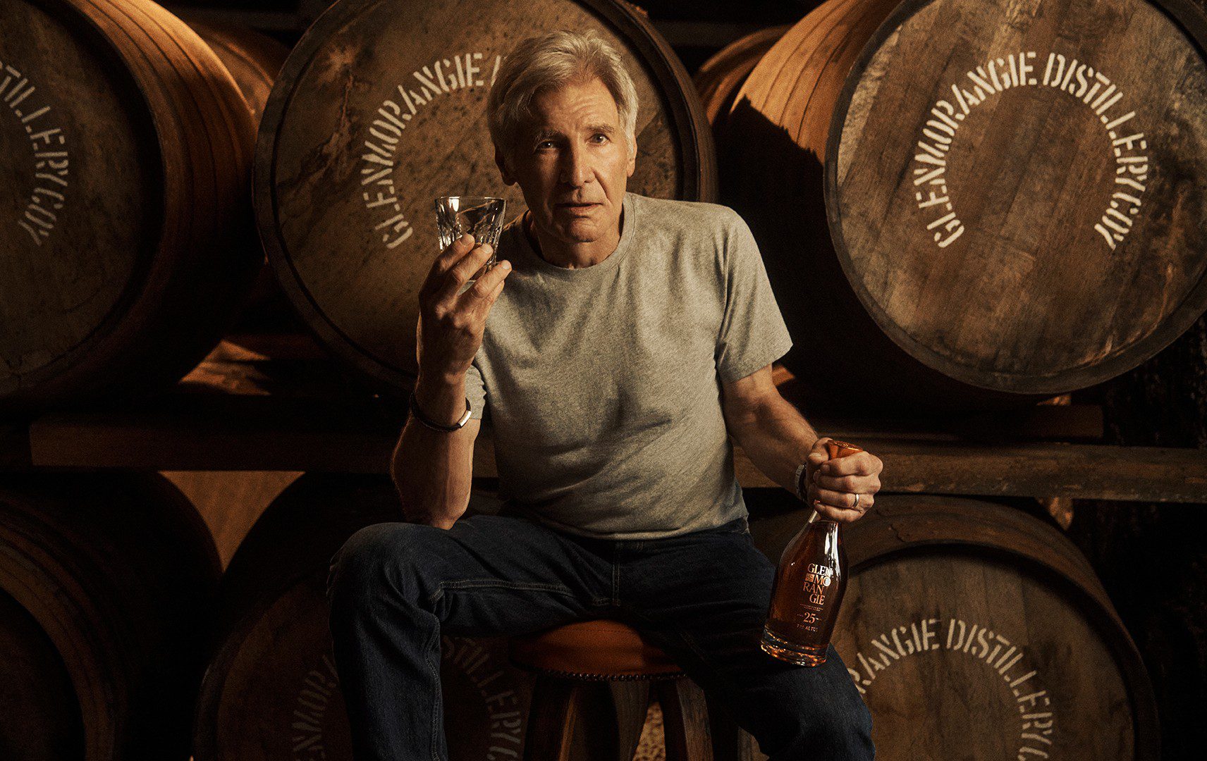 Harrison Ford toasts to new Glenmorangie 25YO Altus – Wooden Cork