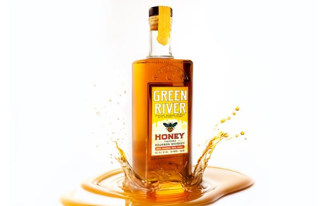 Green River finishes Bourbon in honey barrels