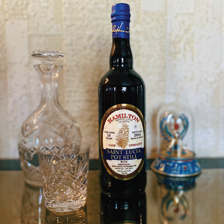 Wooden Cork Hamilton Rum Lucia Coconaut Wooden Cork