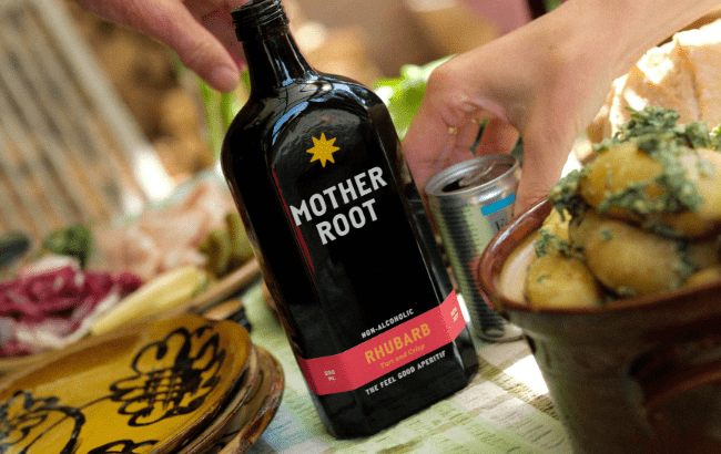 Mother Root champions rhubarb in summer apéritif