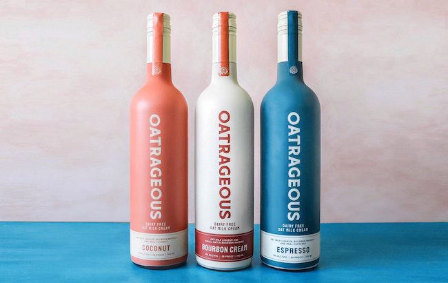 Oatrageous debuts dairy-free cream liqueurs