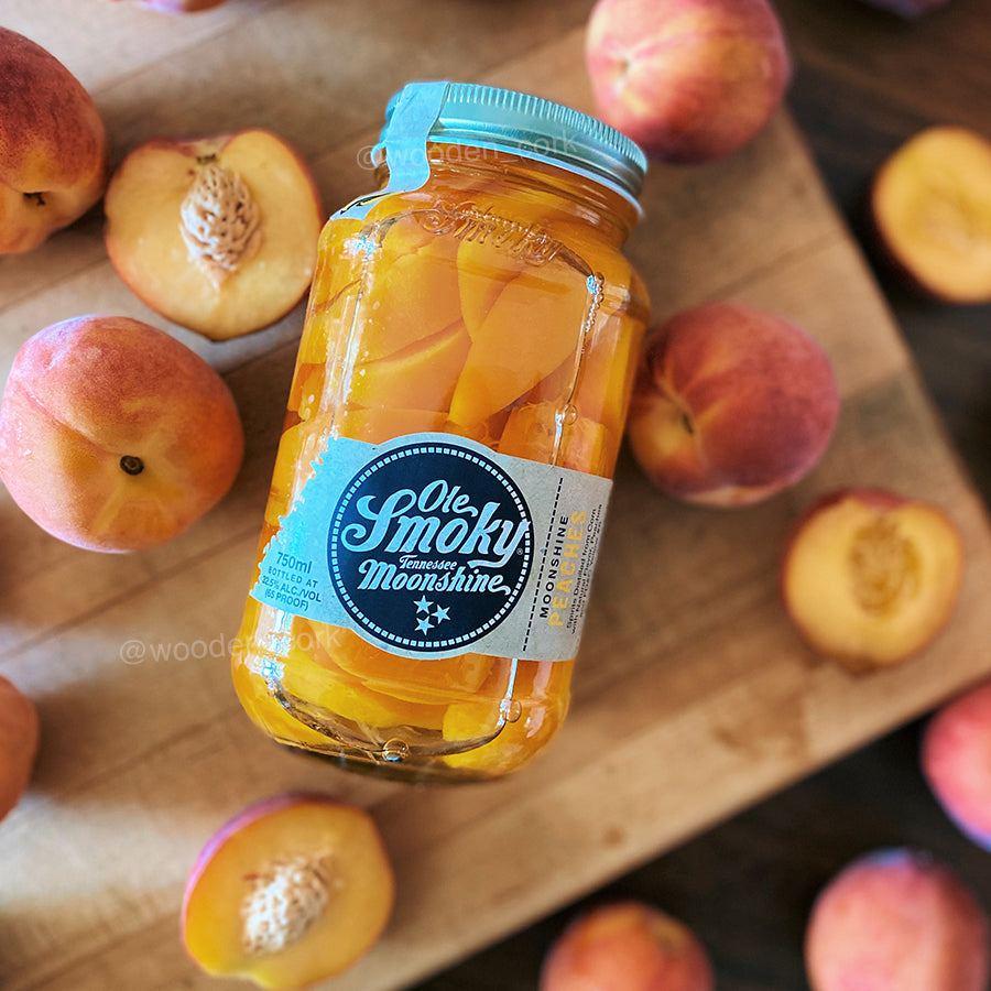 Wooden Cork Ole Smoky Peach Fuzz Wooden Cork