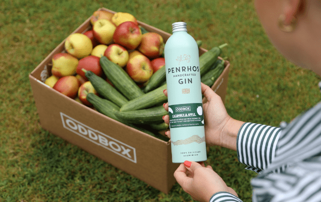 Penrhos and Oddbox launch gin