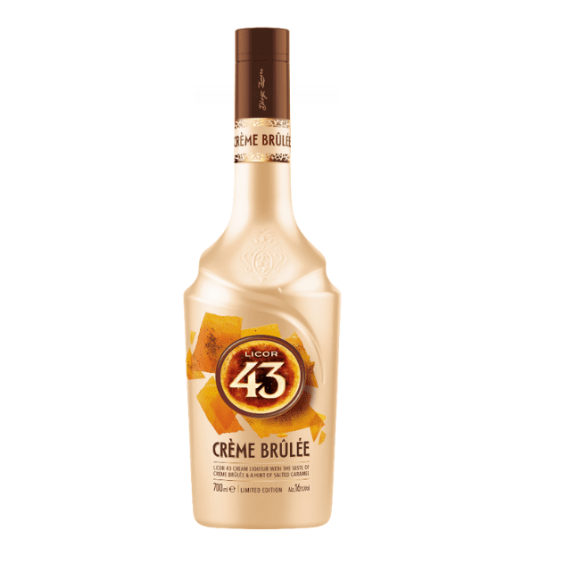 Licor 43 debuts crème brûlée-inspired liqueur