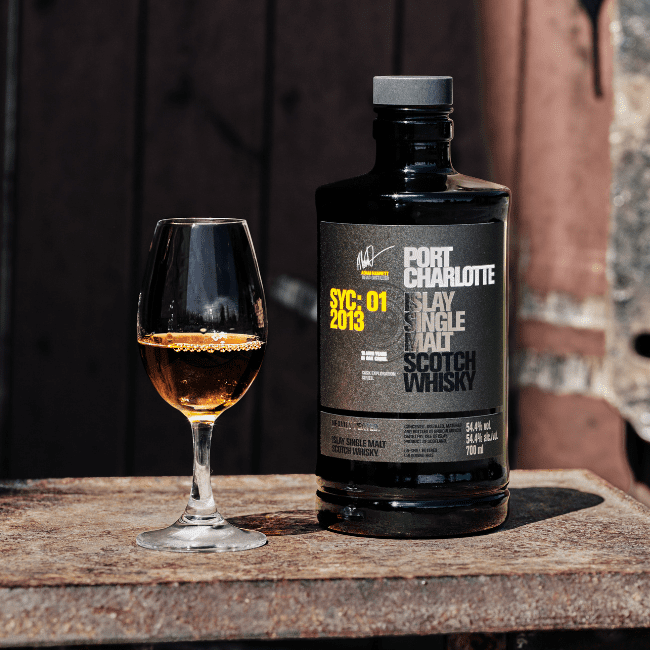Port Charlotte explores Syrah cask whisky Wooden Cork