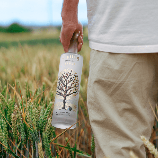 Sapling creates regenerative vodka